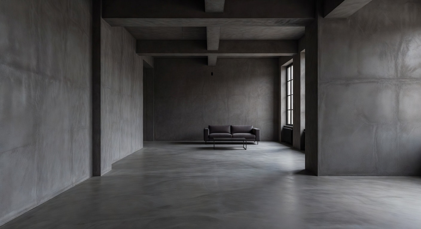 Rehabilitación loft industrial con microcemento en Barcelona